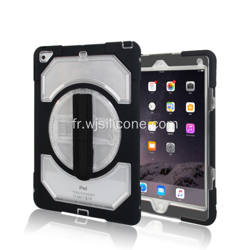 Étuis PC en silicone colorés pour iPad 9,7 pouces